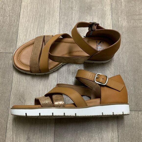 Sofft Shoes - Womens Sofft Maretta Strappy Leather‎ Sandals